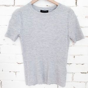 Banana Republic Merino Wool Short Sleeve Sweater
